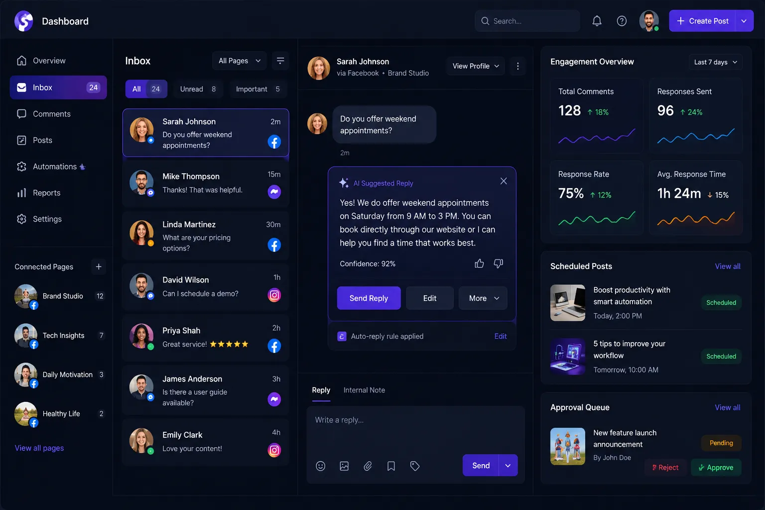 Facebook Automation Platform